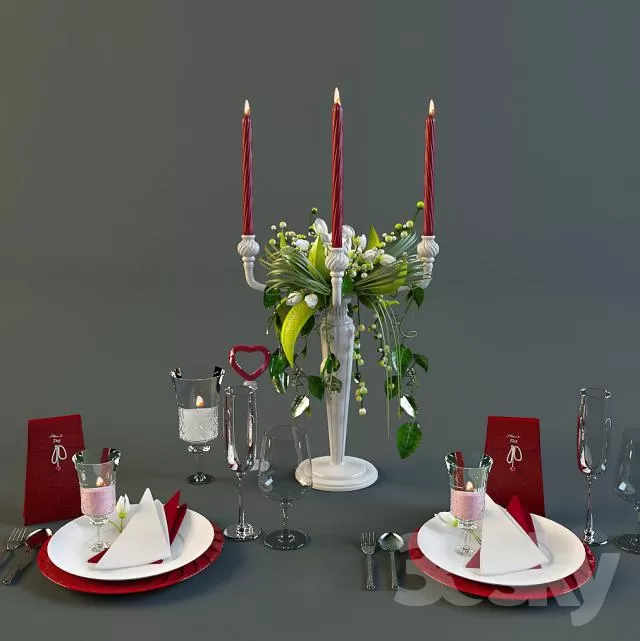 3DSKY PRO MODELS – TABLEWARE 3DSKYMODELS