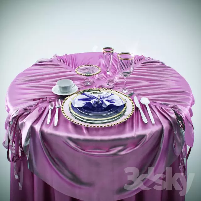 3DSKY PRO MODELS – TABLEWARE 3DSKYMODELS