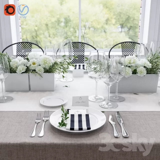 3DSKY PRO MODELS – TABLEWARE 3DSKYMODELS