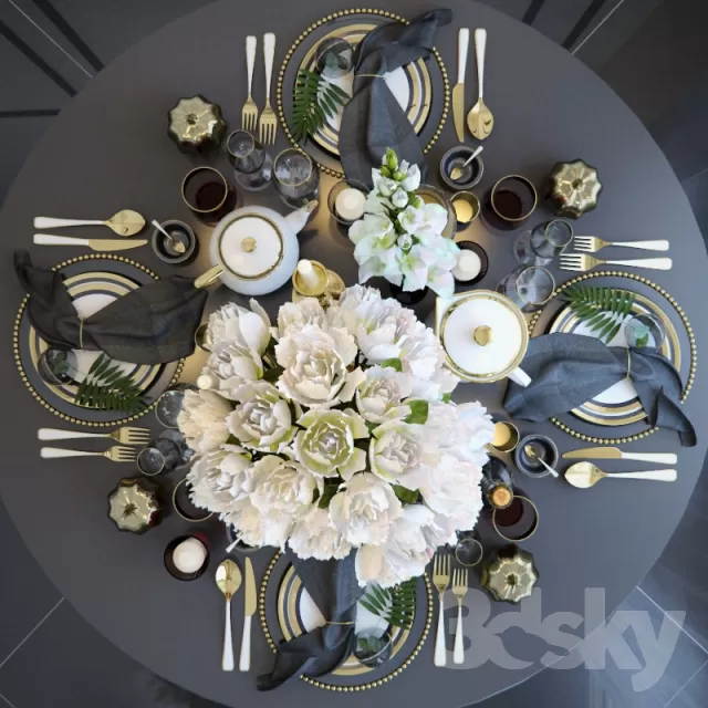 3DSKY PRO MODELS – TABLEWARE 3DSKYMODELS