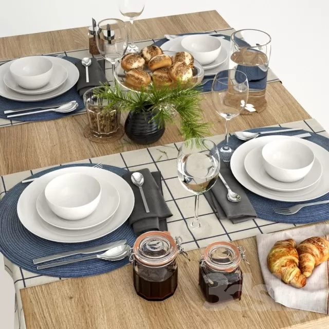 3DSKY PRO MODELS – TABLEWARE 3DSKYMODELS
