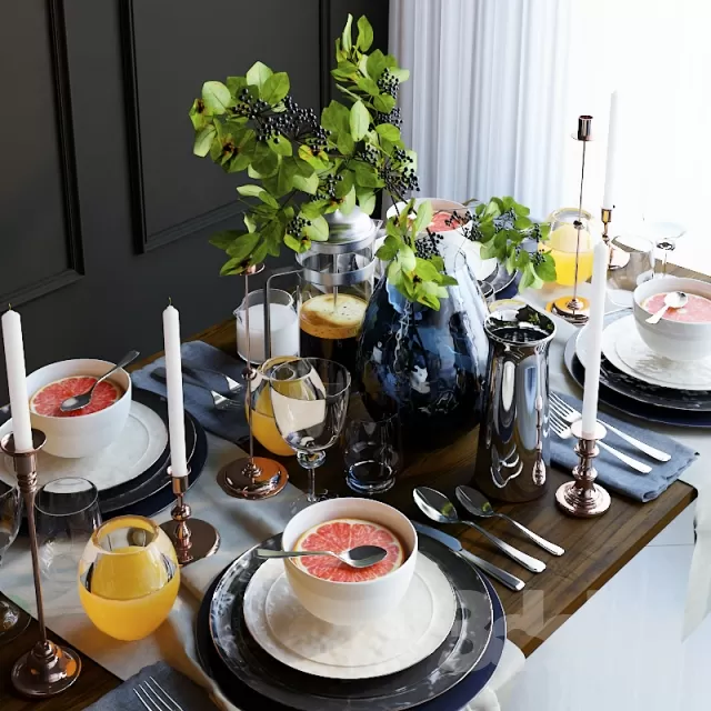 3DSKY PRO MODELS – TABLEWARE 3DSKYMODELS