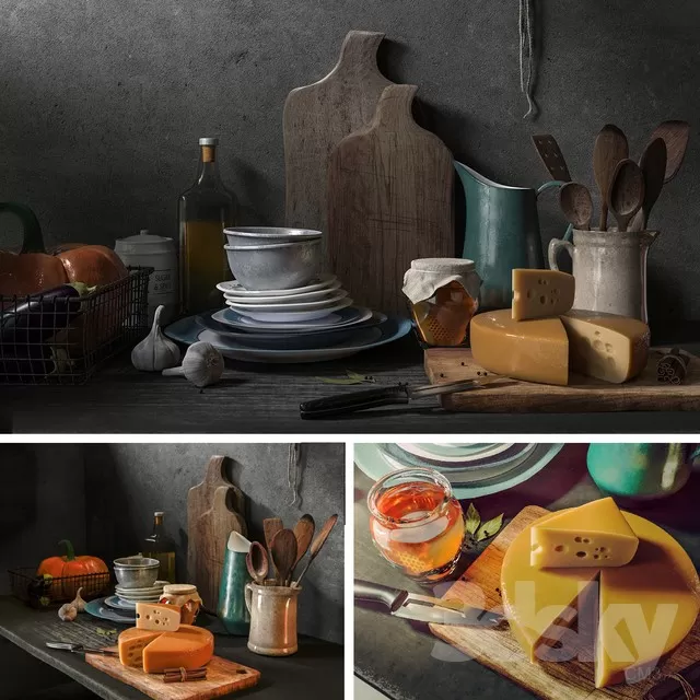 3DSKY PRO MODELS – TABLEWARE 3DSKYMODELS