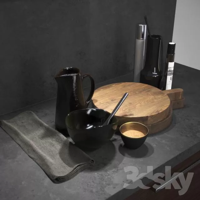 3DSKY PRO MODELS – TABLEWARE 3DSKYMODELS