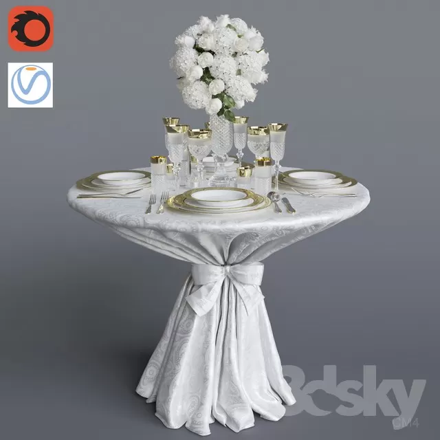 3DSKY PRO MODELS – TABLEWARE 3DSKYMODELS