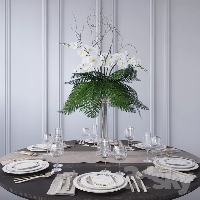 3DSKY PRO MODELS – TABLEWARE 3DSKYMODELS