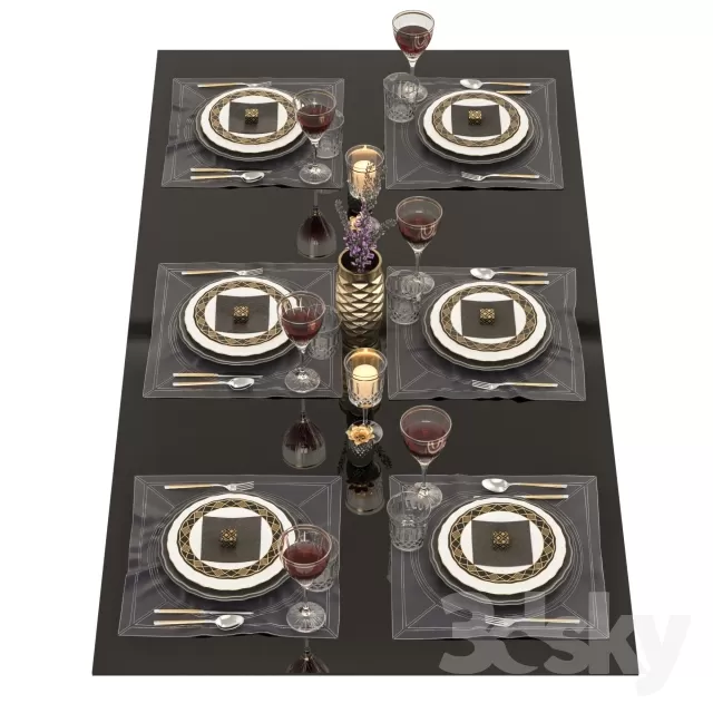 3DSKY PRO MODELS – TABLEWARE 3DSKYMODELS