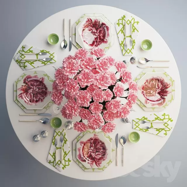 3DSKY PRO MODELS – TABLEWARE 3DSKYMODELS