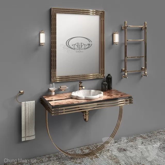 3DSKYFREE – BATHROOM 3DS MAX MODELS