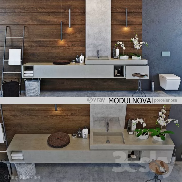 3DSKYFREE – BATHROOM 3DS MAX MODELS