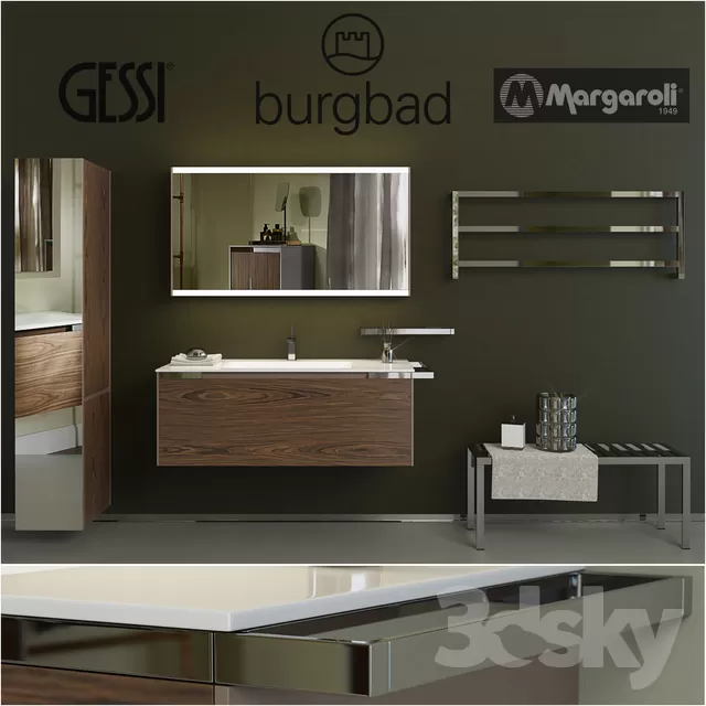 3DSKYFREE – BATHROOM 3DS MAX MODELS