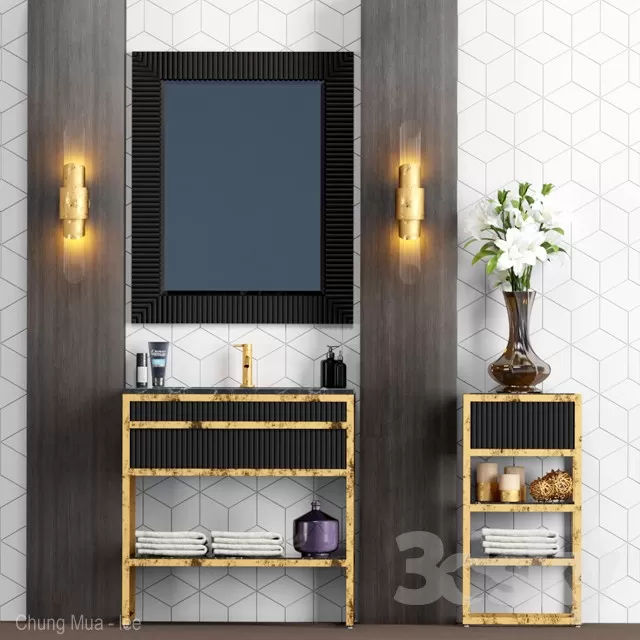 3DSKYFREE – BATHROOM 3DS MAX MODELS