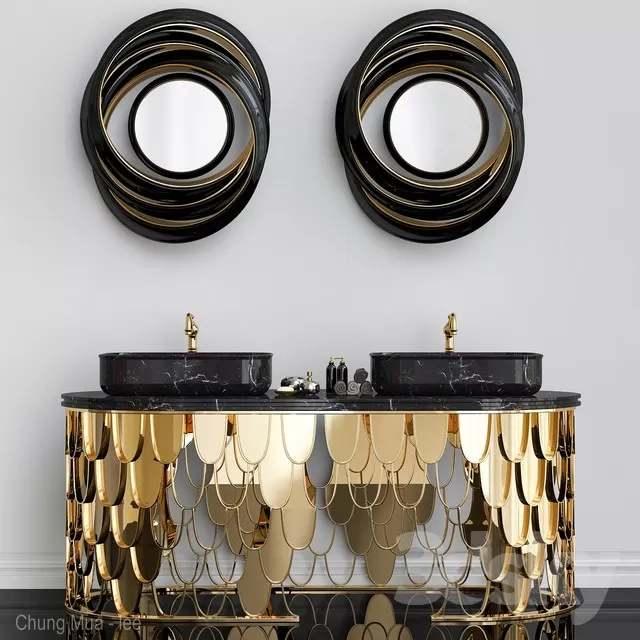 3DSKYFREE – BATHROOM 3DS MAX MODELS