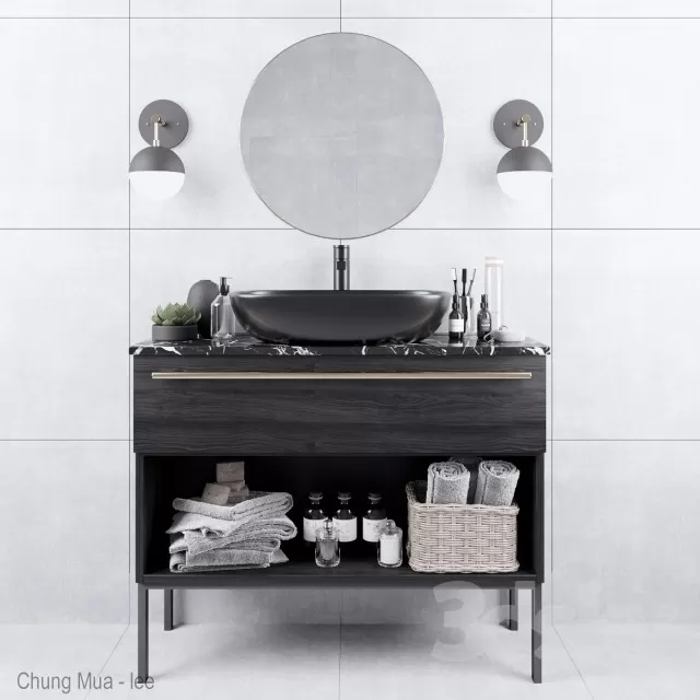 3DSKYFREE – BATHROOM 3DS MAX MODELS