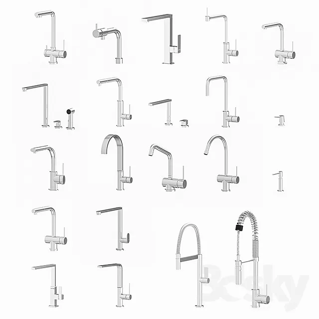 3DSKYFREE – BATHROOM 3DS MAX MODELS