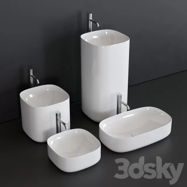 3DSKYFREE – BATHROOM 3DS MAX MODELS