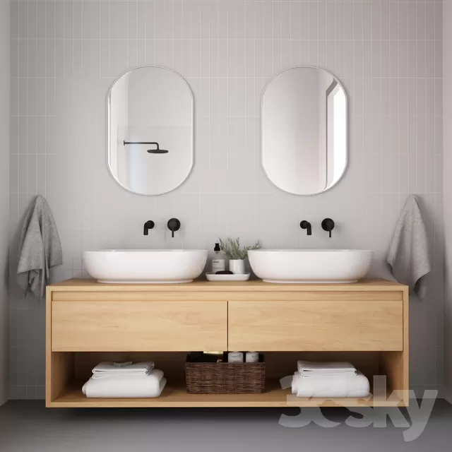 3DSKYFREE – BATHROOM 3DS MAX MODELS