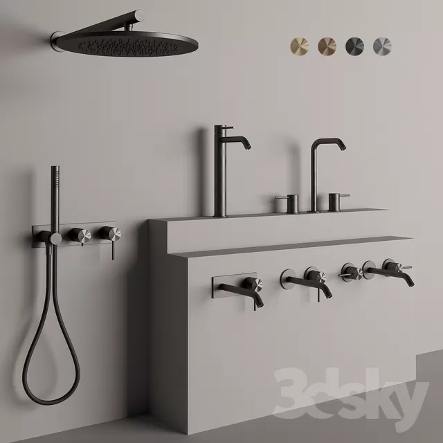 3DSKYFREE – BATHROOM 3DS MAX MODELS