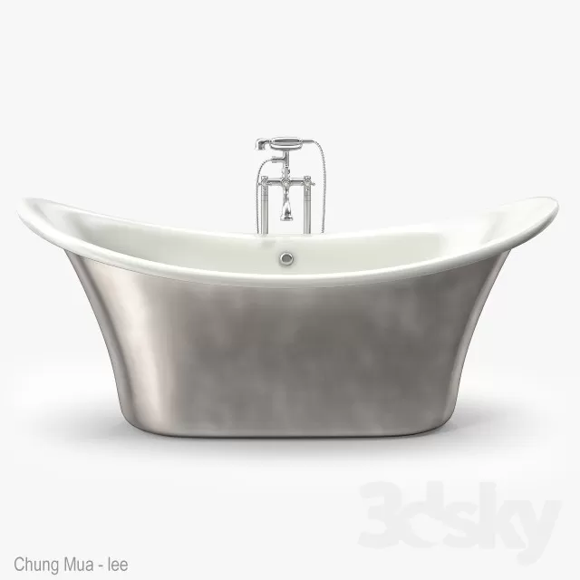 3DSKYFREE – BATHROOM - BATHTUB 3DS MAX MODELS