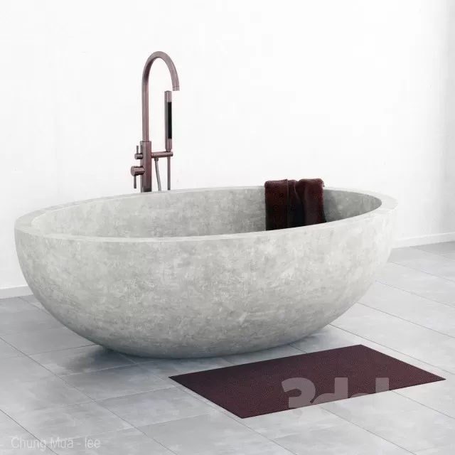 BATHROOM - BATHTUB 3D MODELS