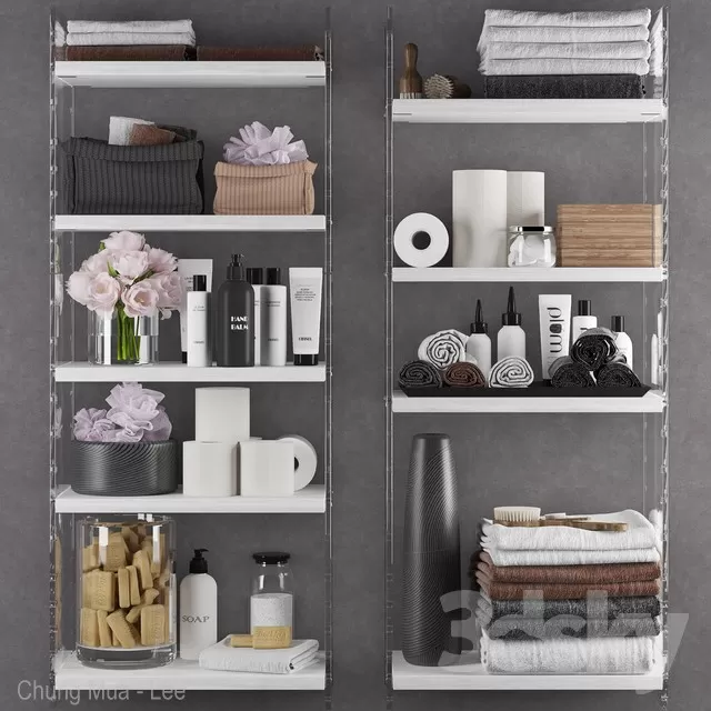 3DSKYFREE – BATHROOM - DECOR 3DS MAX MODELS