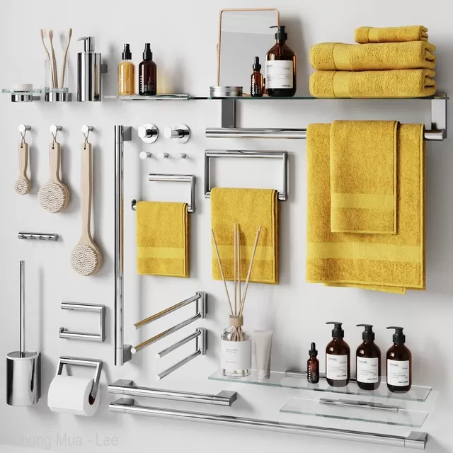 3DSKYFREE – BATHROOM - DECOR 3DS MAX MODELS