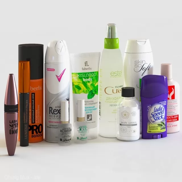 3DSKYFREE – BATHROOM - DECOR 3DS MAX MODELS