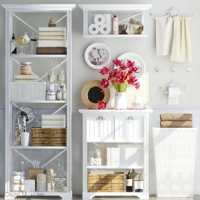 3DSKYFREE – BATHROOM - DECOR 3DS MAX MODELS