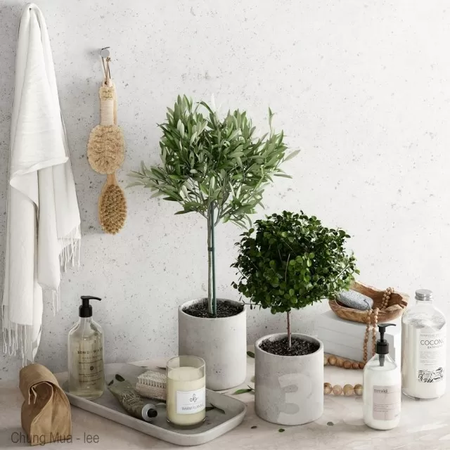 3DSKYFREE – BATHROOM - DECOR 3DS MAX MODELS