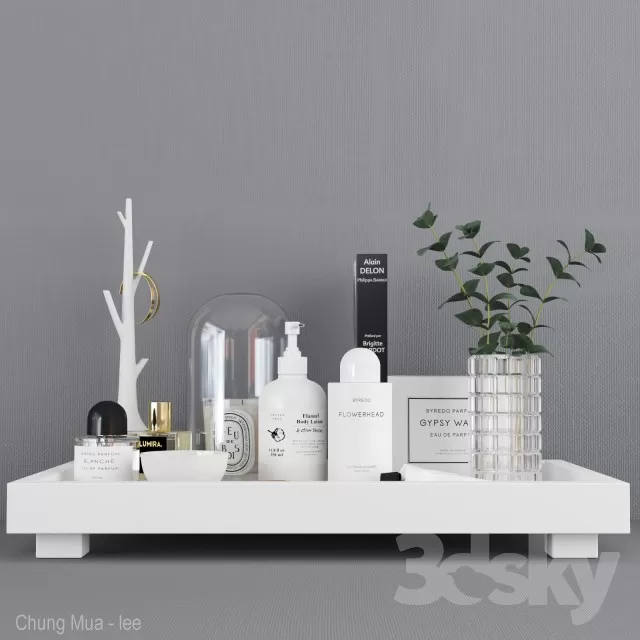 3DSKYFREE – BATHROOM - DECOR 3DS MAX MODELS