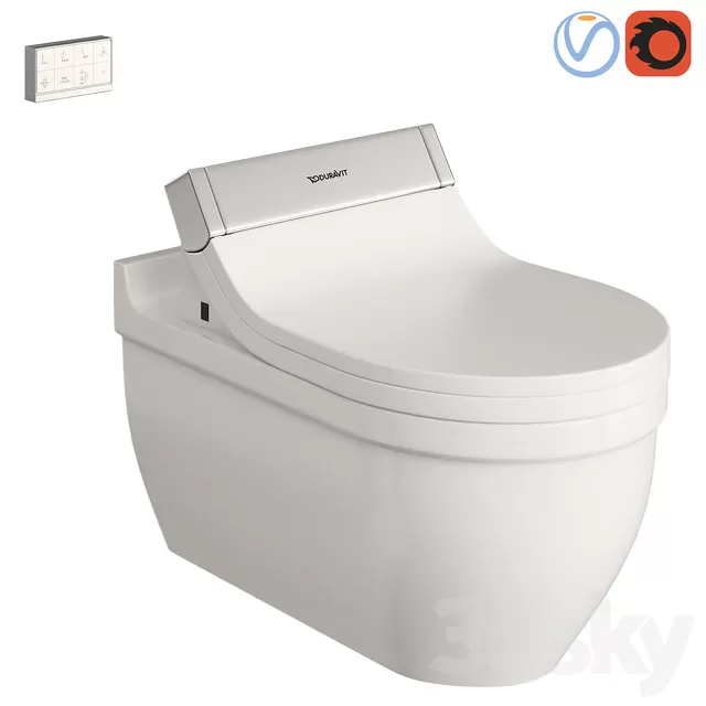 3DSKYFREE – BATHROOM - TOILET 3DS MAX MODELS