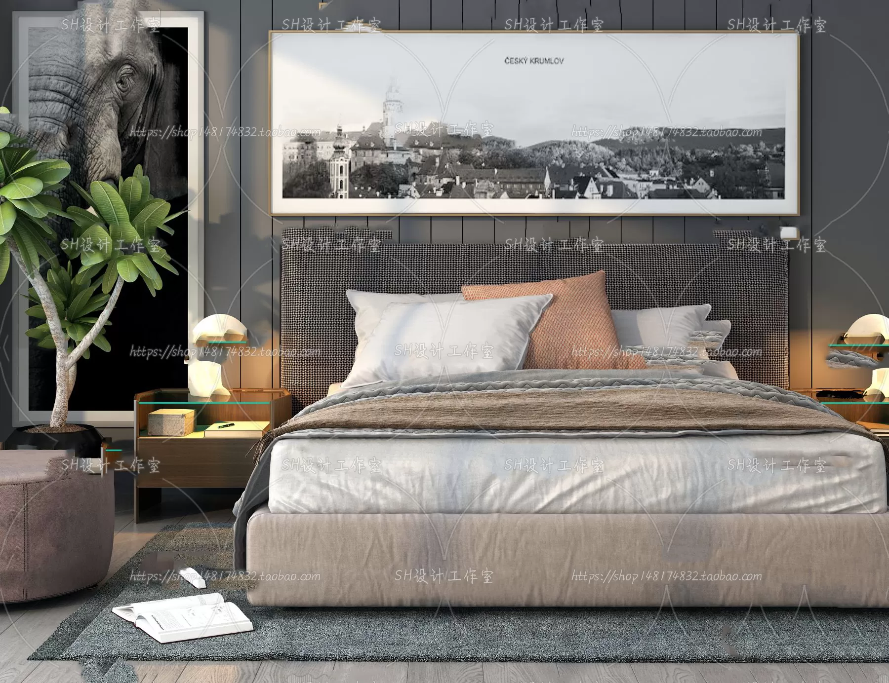 BED 3D MODELS