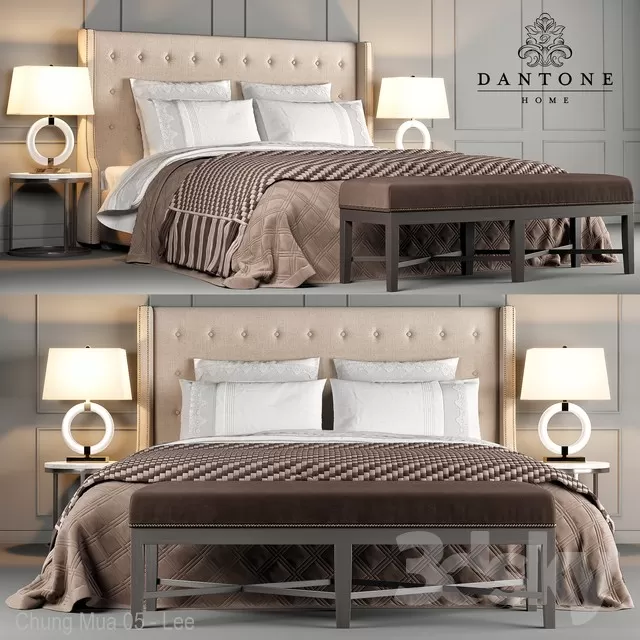 3DSKYFREE – BED 3DS MAX MODELS