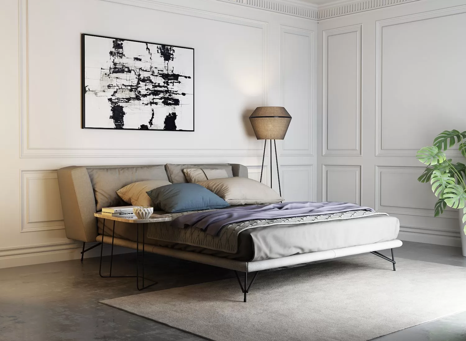 3DSKYFREE – BED 3DS MAX MODELS