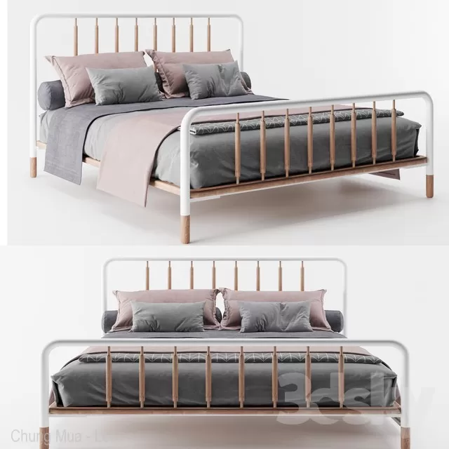 3DSKYFREE – BED 3DS MAX MODELS