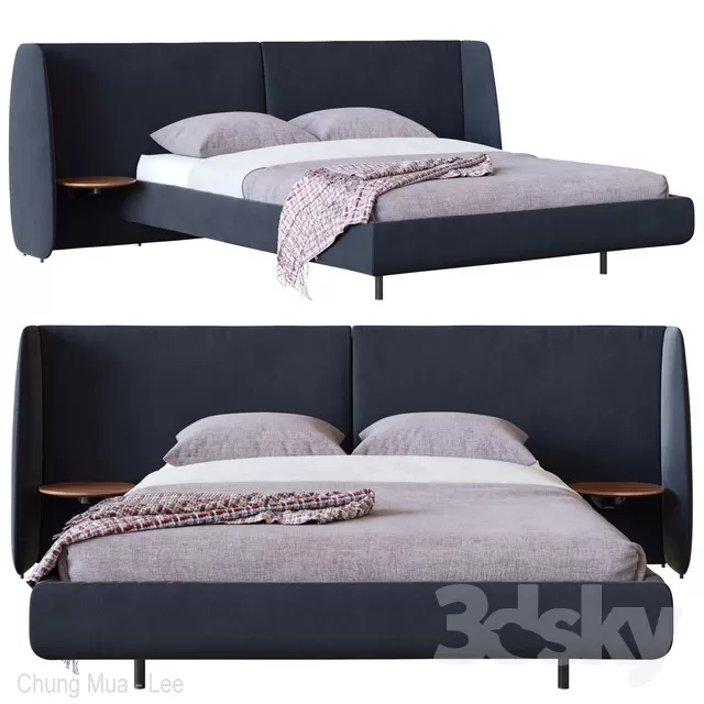 3DSKYFREE – BED 3DS MAX MODELS