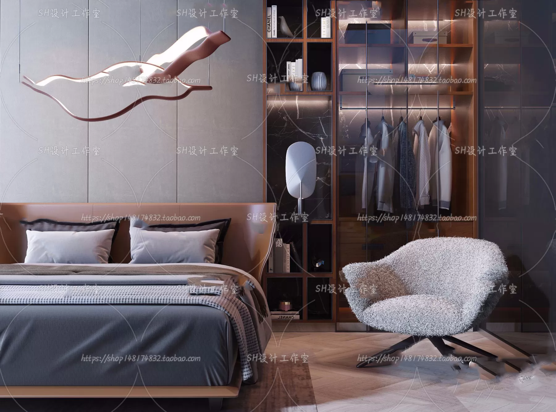 3DSKYFREE – BED 3DS MAX MODELS