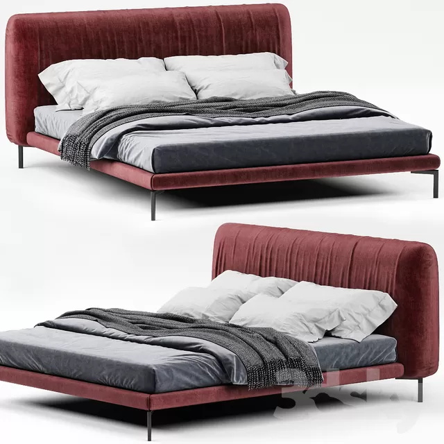 3DSKYFREE – BED 3DS MAX MODELS
