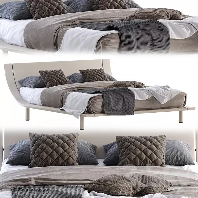 3DSKYFREE – BED 3DS MAX MODELS