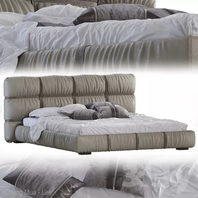 3DSKYFREE – BED 3DS MAX MODELS