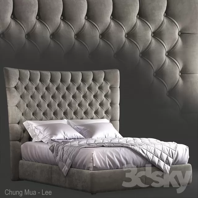 3DSKYFREE – BED 3DS MAX MODELS