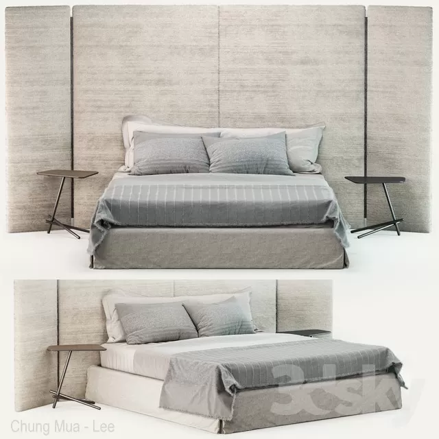 3DSKYFREE – BED 3DS MAX MODELS