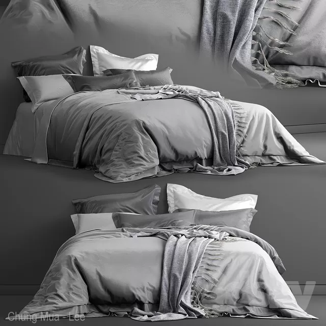 3DSKYFREE – BED 3DS MAX MODELS
