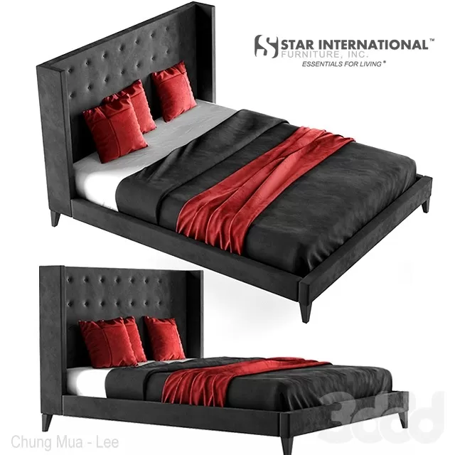 3DSKYFREE – BED 3DS MAX MODELS