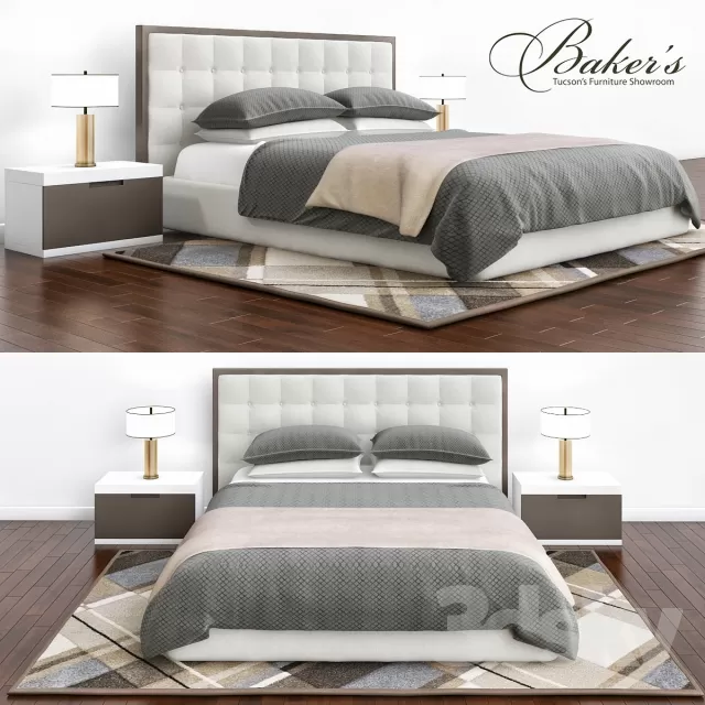 3DSKYFREE – BED 3DS MAX MODELS