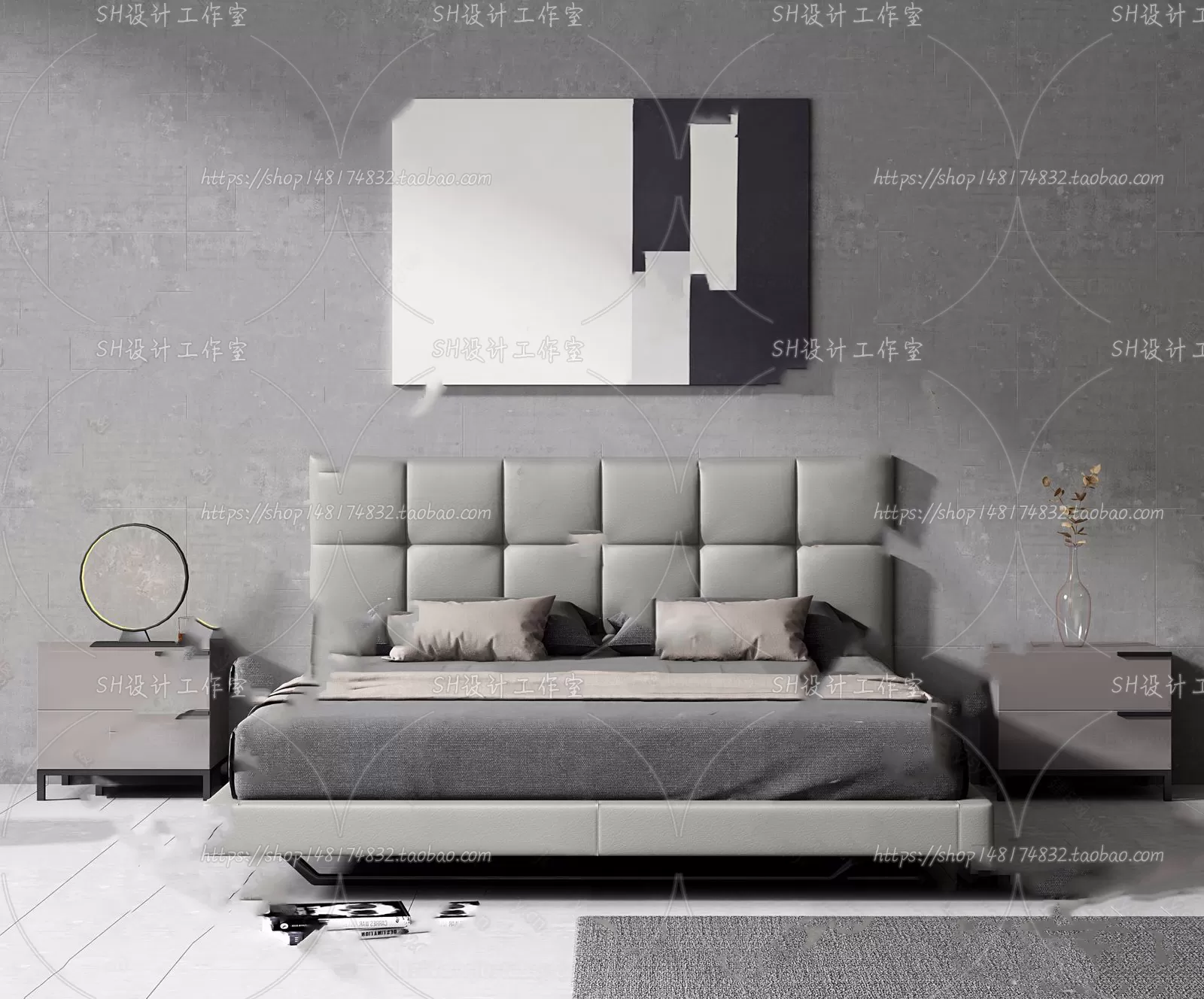 BED 3D MODELS