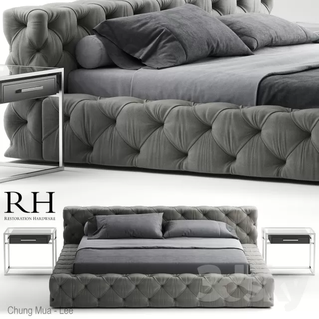 3DSKYFREE – BED 3DS MAX MODELS