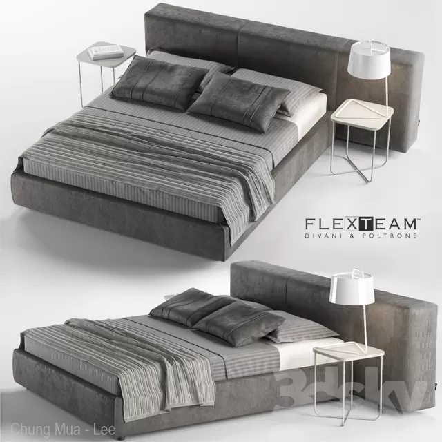 3DSKYFREE – BED 3DS MAX MODELS