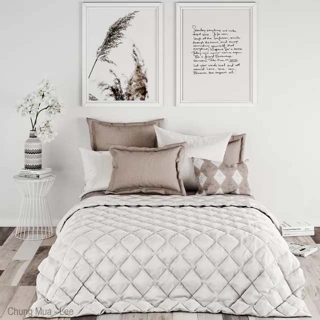 3DSKYFREE – BED 3DS MAX MODELS