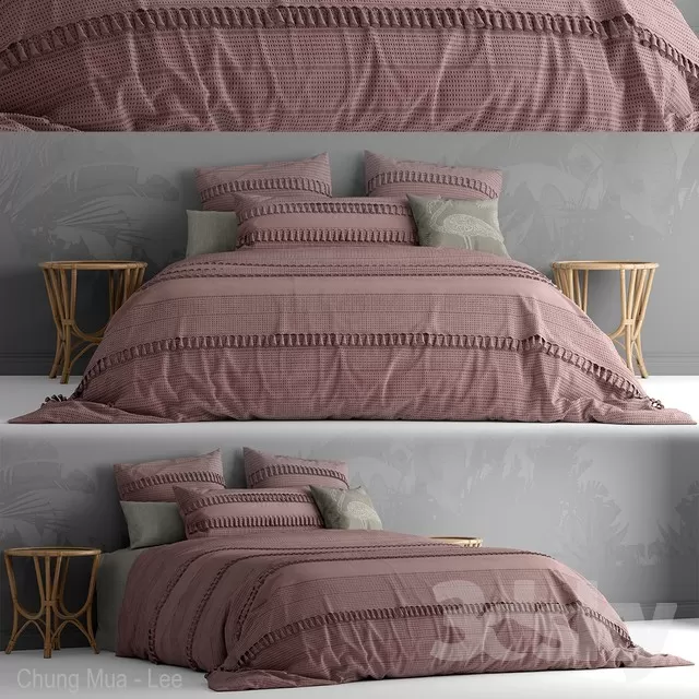 3DSKYFREE – BED 3DS MAX MODELS